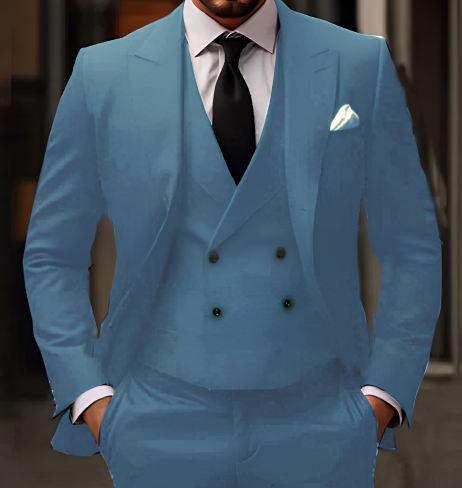 ELEGANT THREE-PIECE SUIT FOR MEN