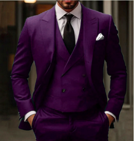 ELEGANT THREE-PIECE SUIT FOR MEN