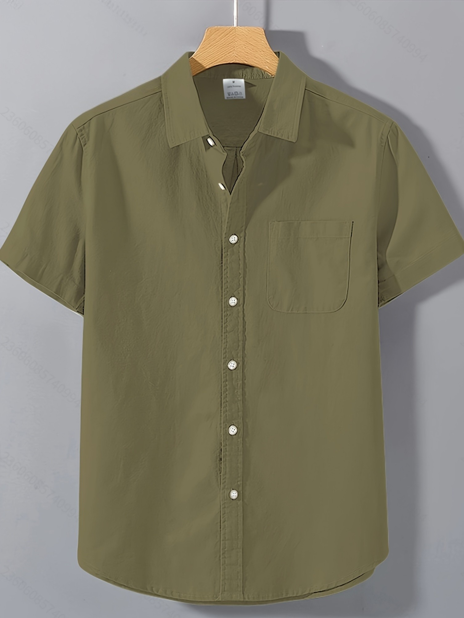 LOOSE FIT LINEN SHIRT FOR MEN