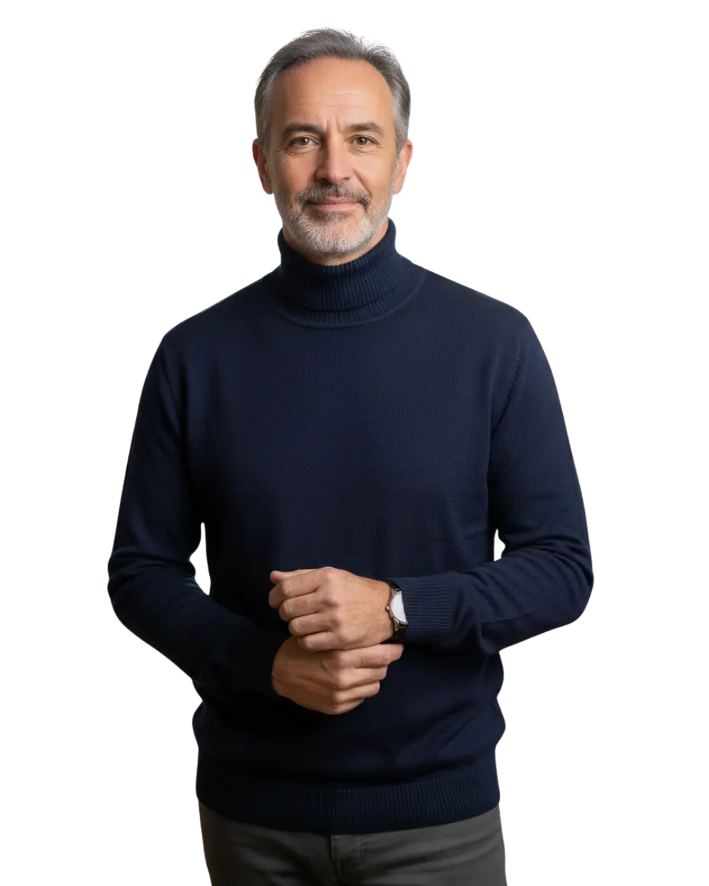 CLASSIC TURTLENECK PULLOVER FOR MEN