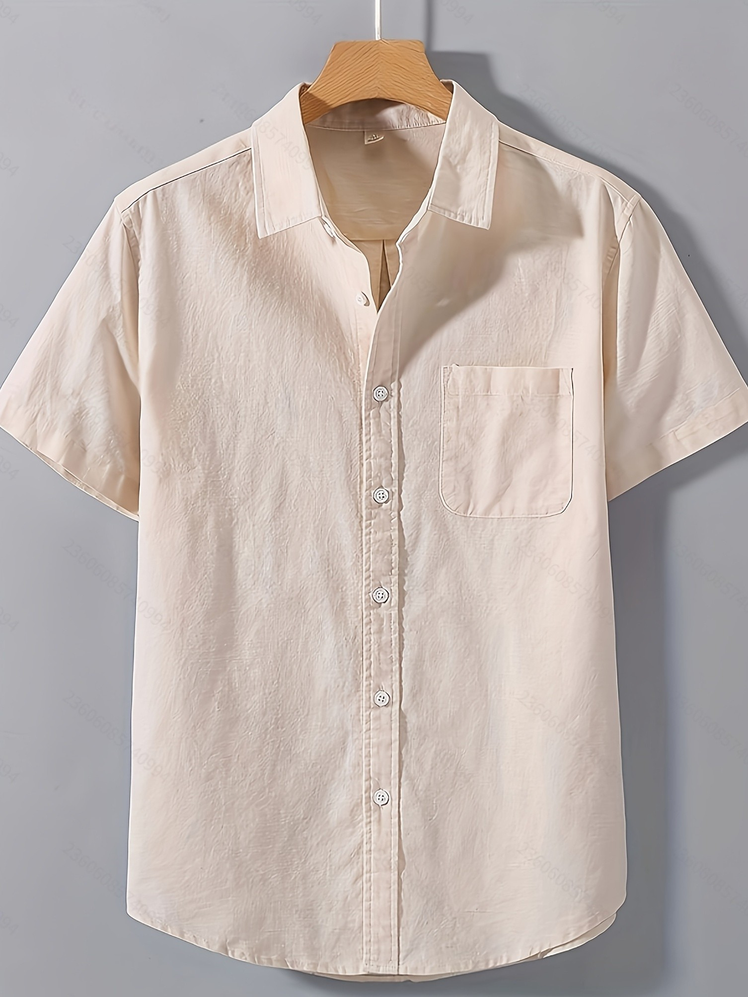 LOOSE FIT LINEN SHIRT FOR MEN