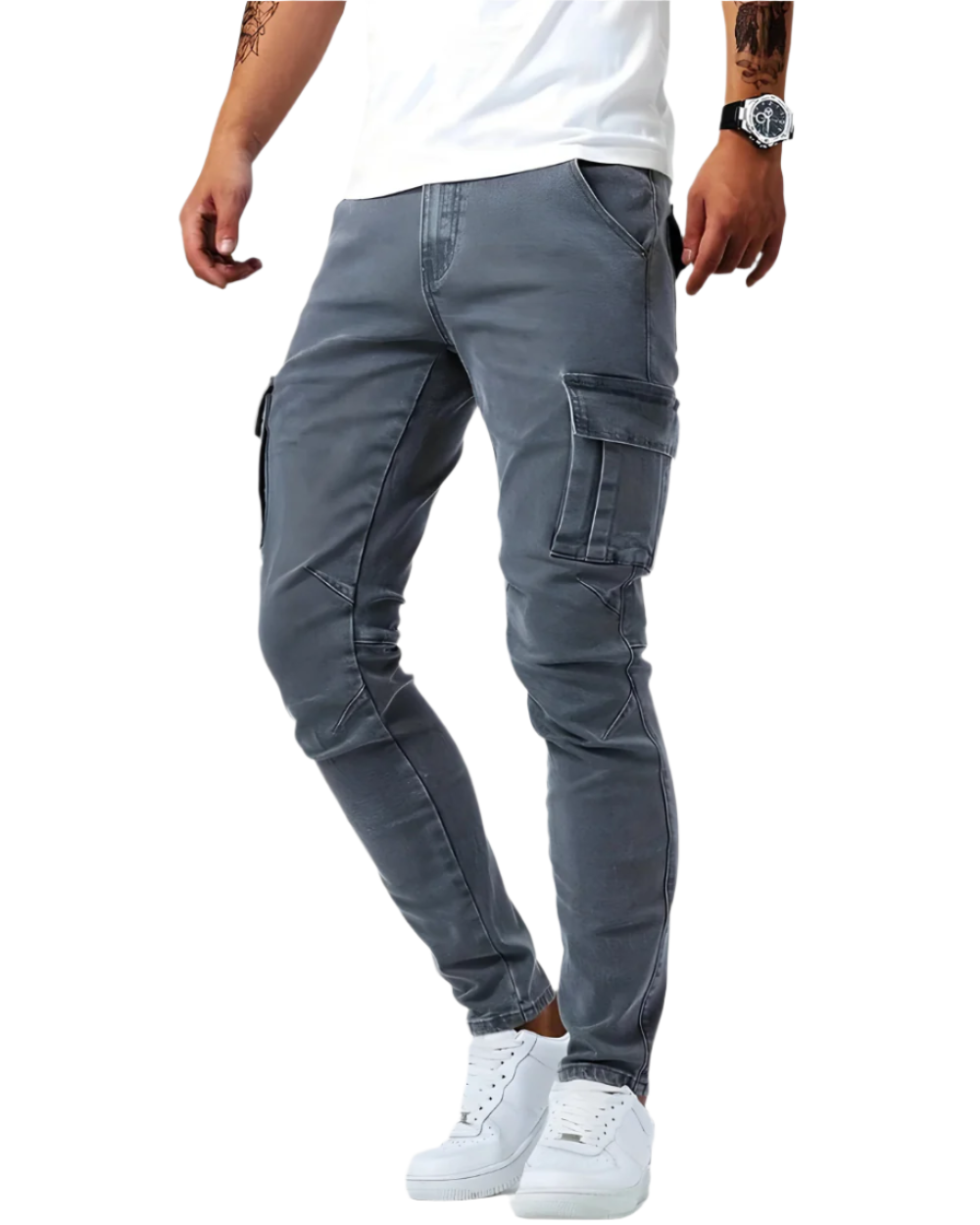 WENTWORTH LONDON | STRETCH CARGO TROUSER FOR MEN