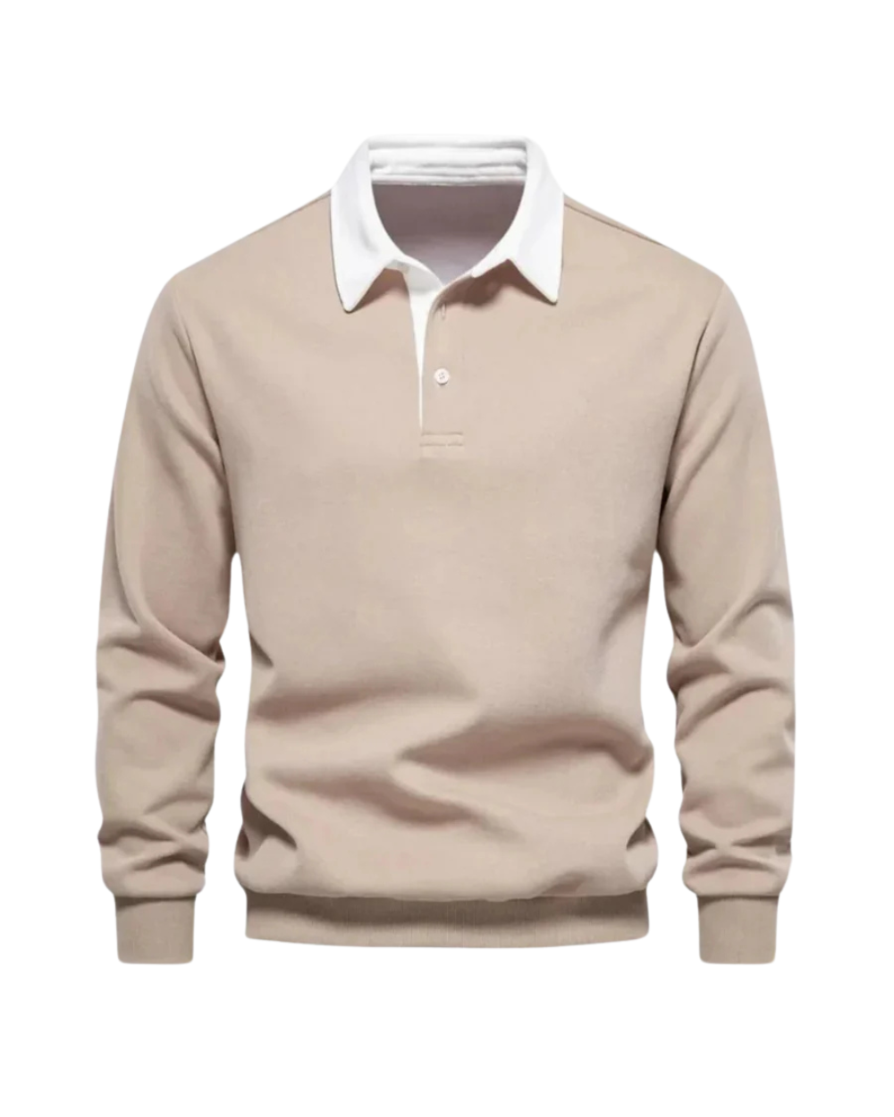 KNIT POLO SWEATER FOR MEN