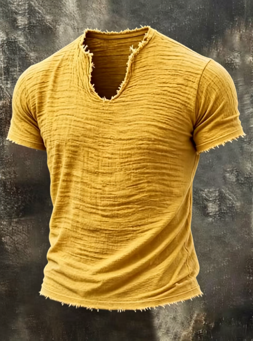 VINTAGE V NECK T-SHIRT FOR MEN