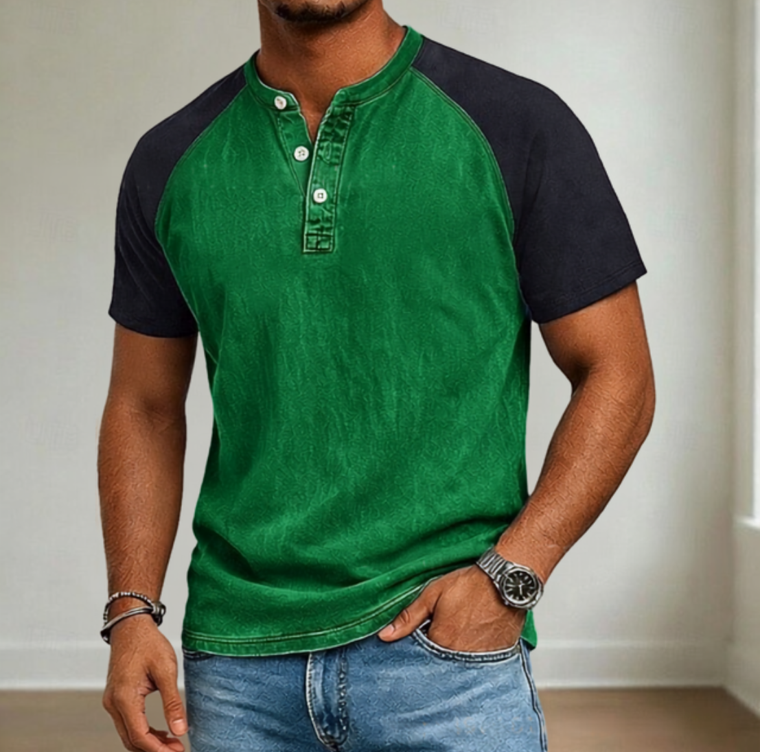 TWO TONE T-SHIRT FOR MEN