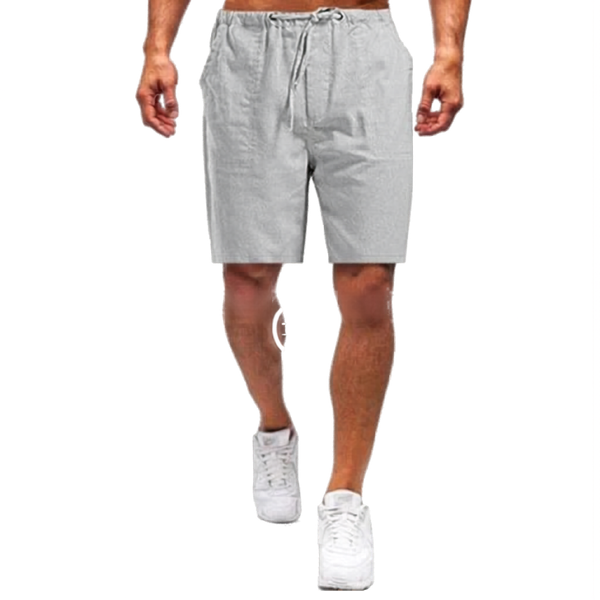 DRAWSTRING WOVEN SHORTS FOR MEN
