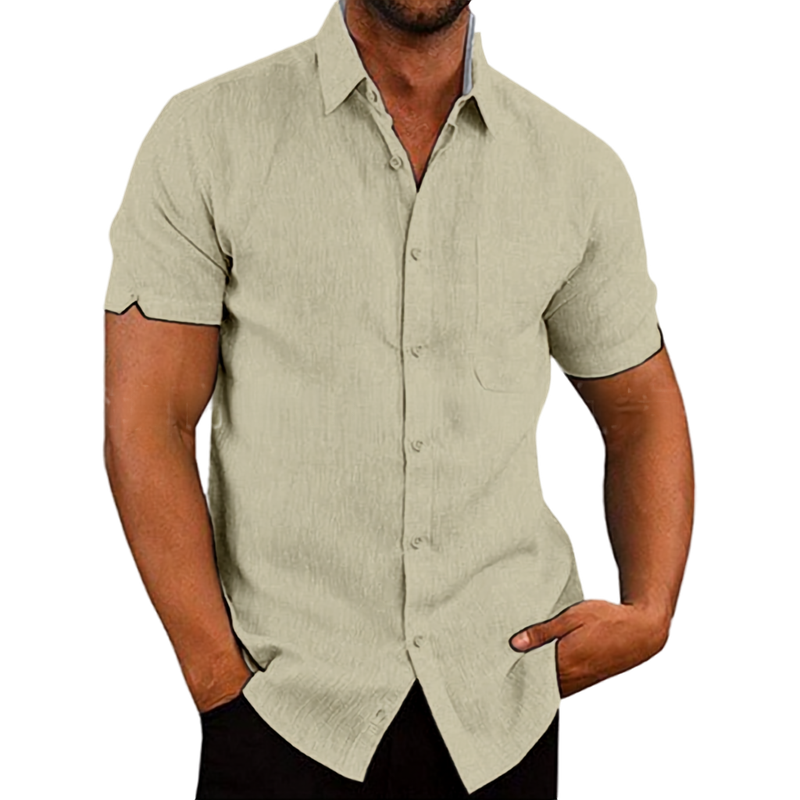 LINEN TEXTURE SHIRT FOR MEN