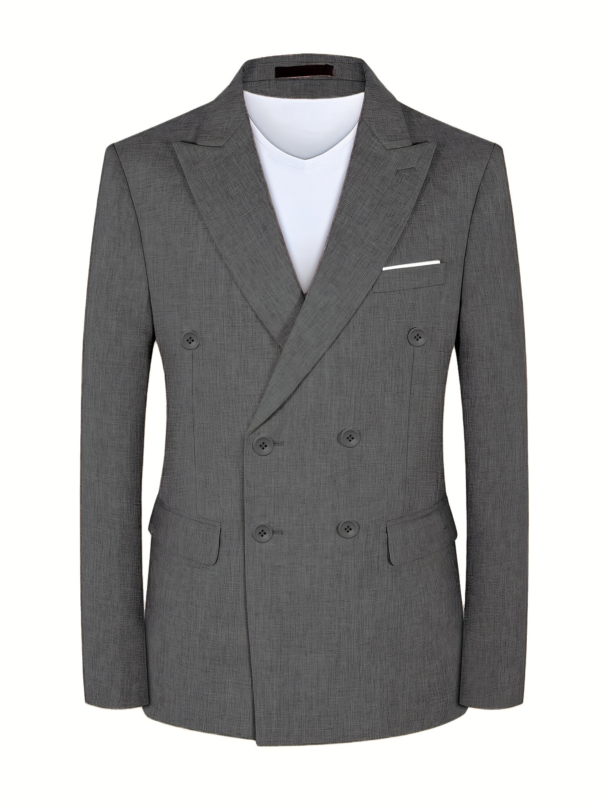LAPEL SUIT JACKET FOR MEN