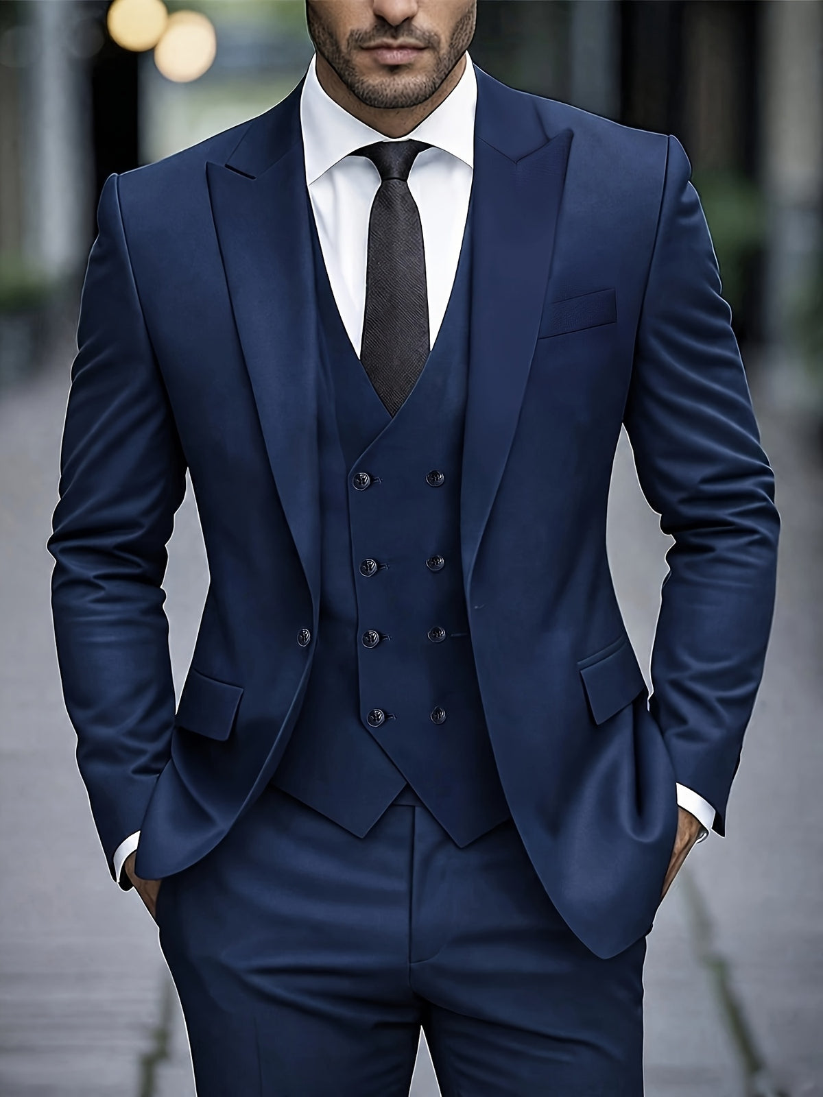 THREE PIECE SUIT SET FOR MEN