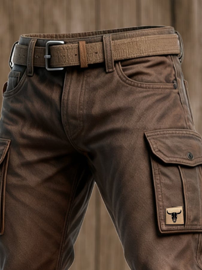 WENTWORTH LONDON | UTILITY CARGO TROUSERS FOR MEN