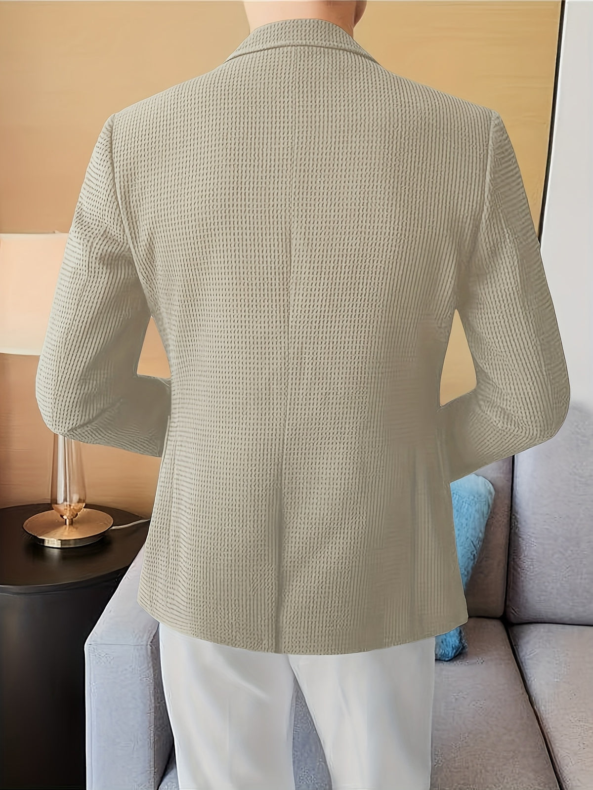 WAFFLE BLAZER FOR MEN