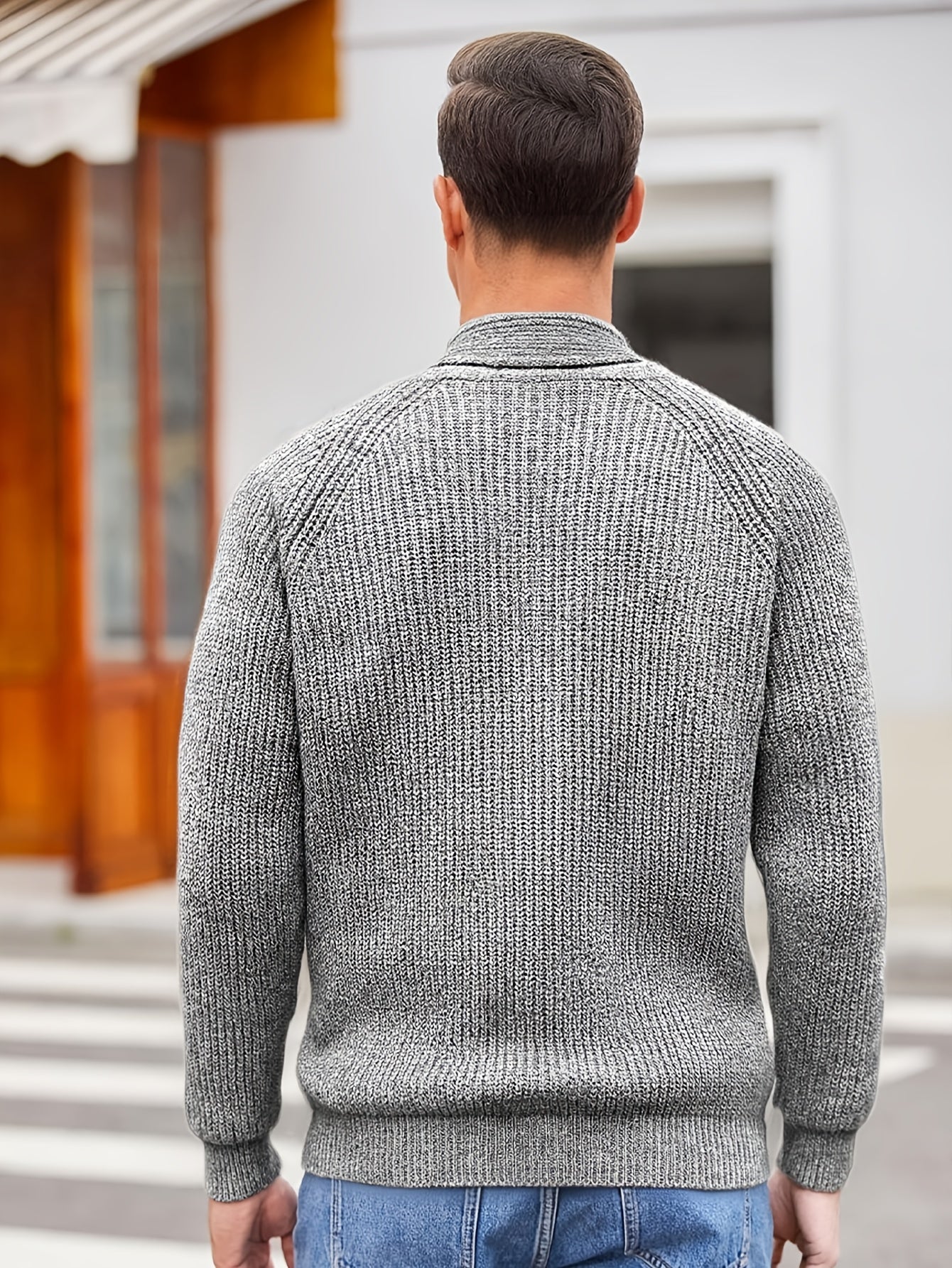 BUTTON KNIT CARDIGAN FOR MEN