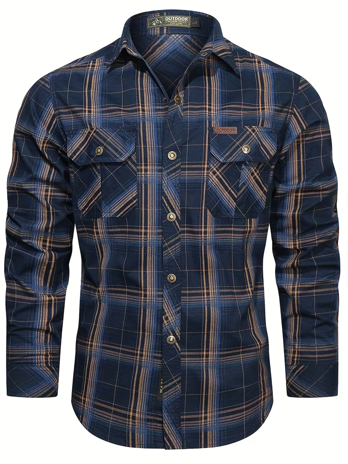 VINTAGE LAPEL SHIRT FOR MEN