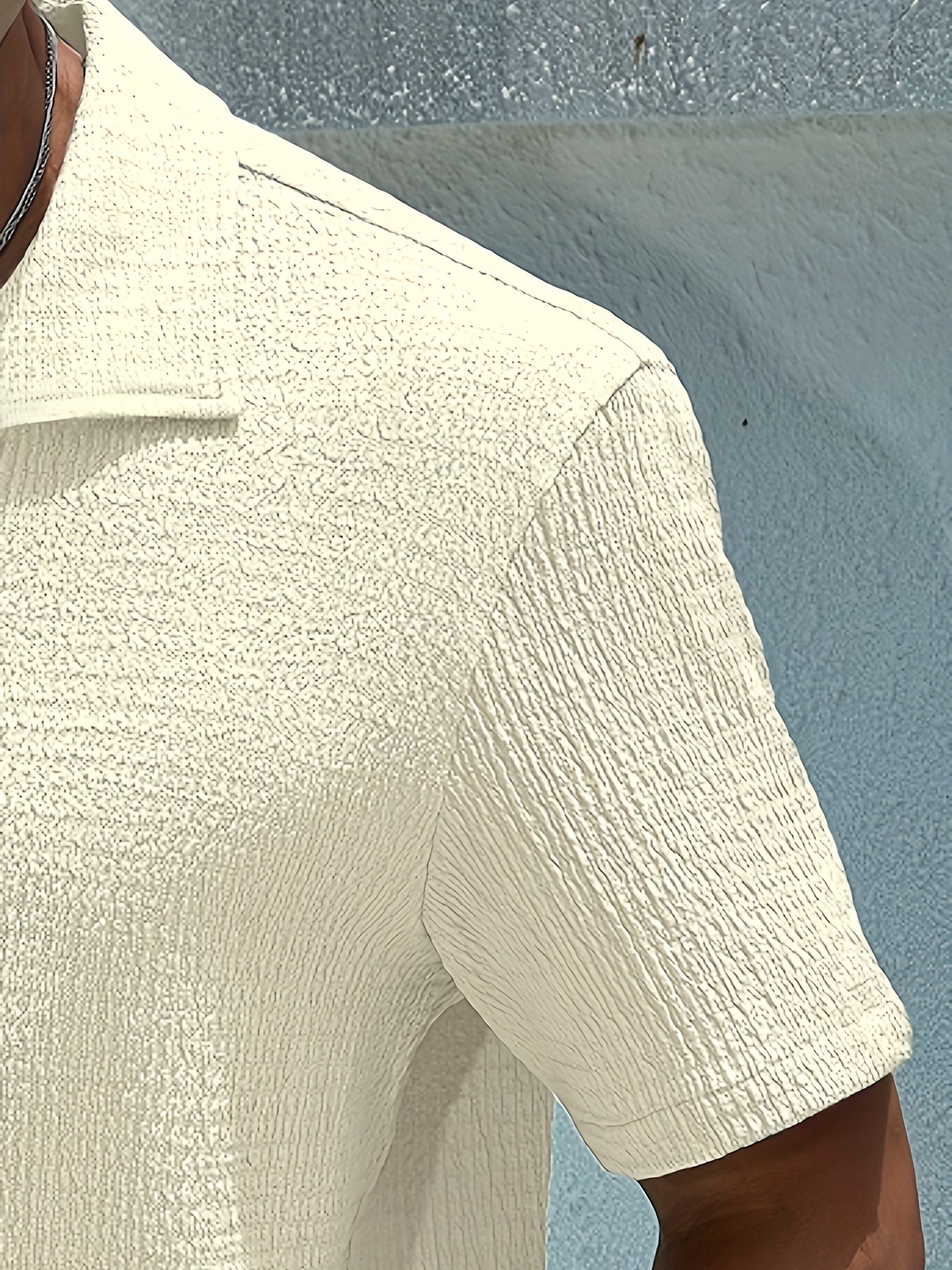 SEMI-SHEER SUMMER SHIRT FOR MEN