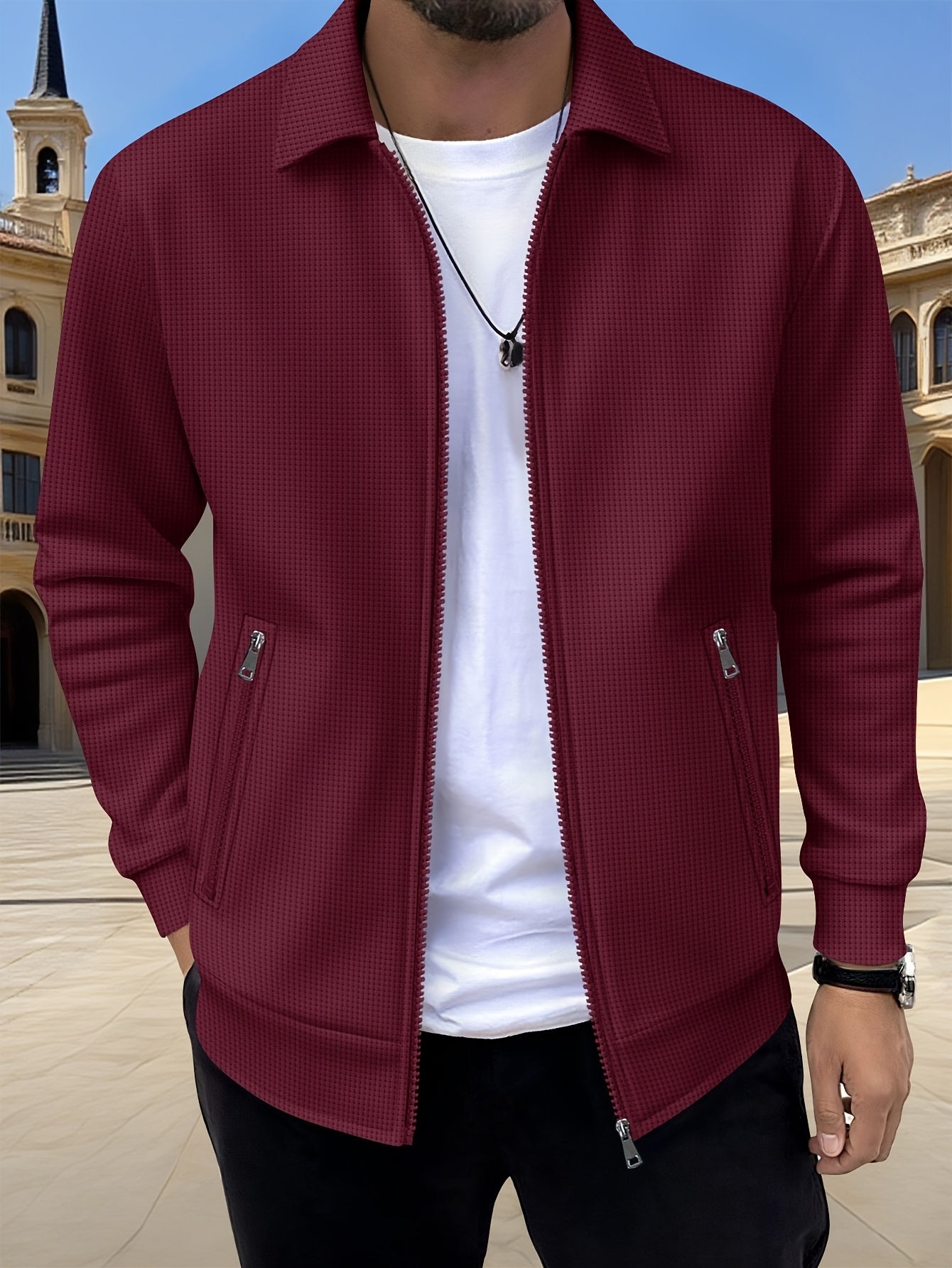 ZIPPER JACKET FOR MEN