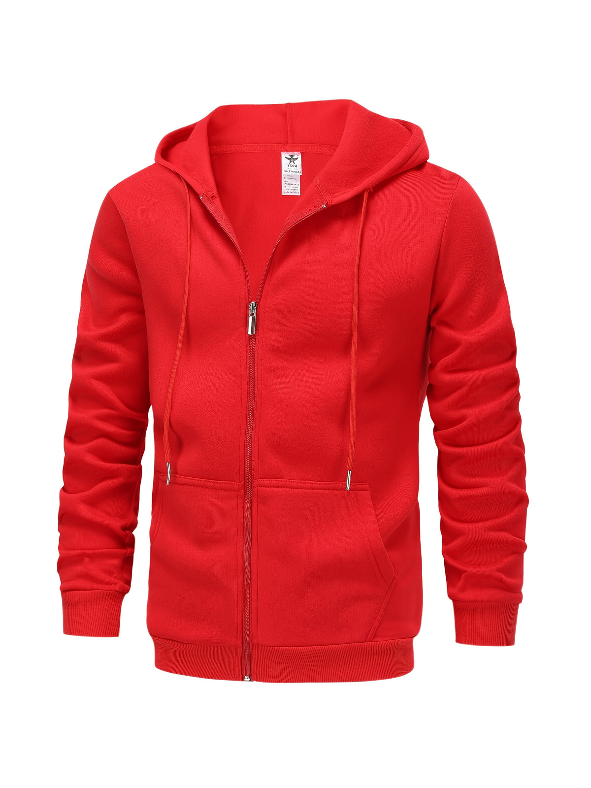 FLEECE-LINED ZIP HOODIE FOR MEN