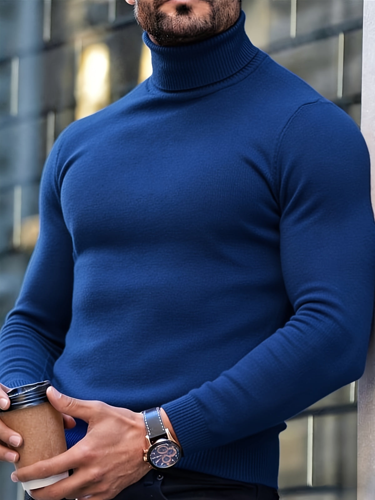 TURTLENECK SWEATER FOR MEN