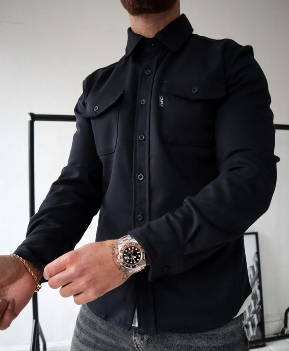 MODERN SHIRT JACKET FOR MEN
