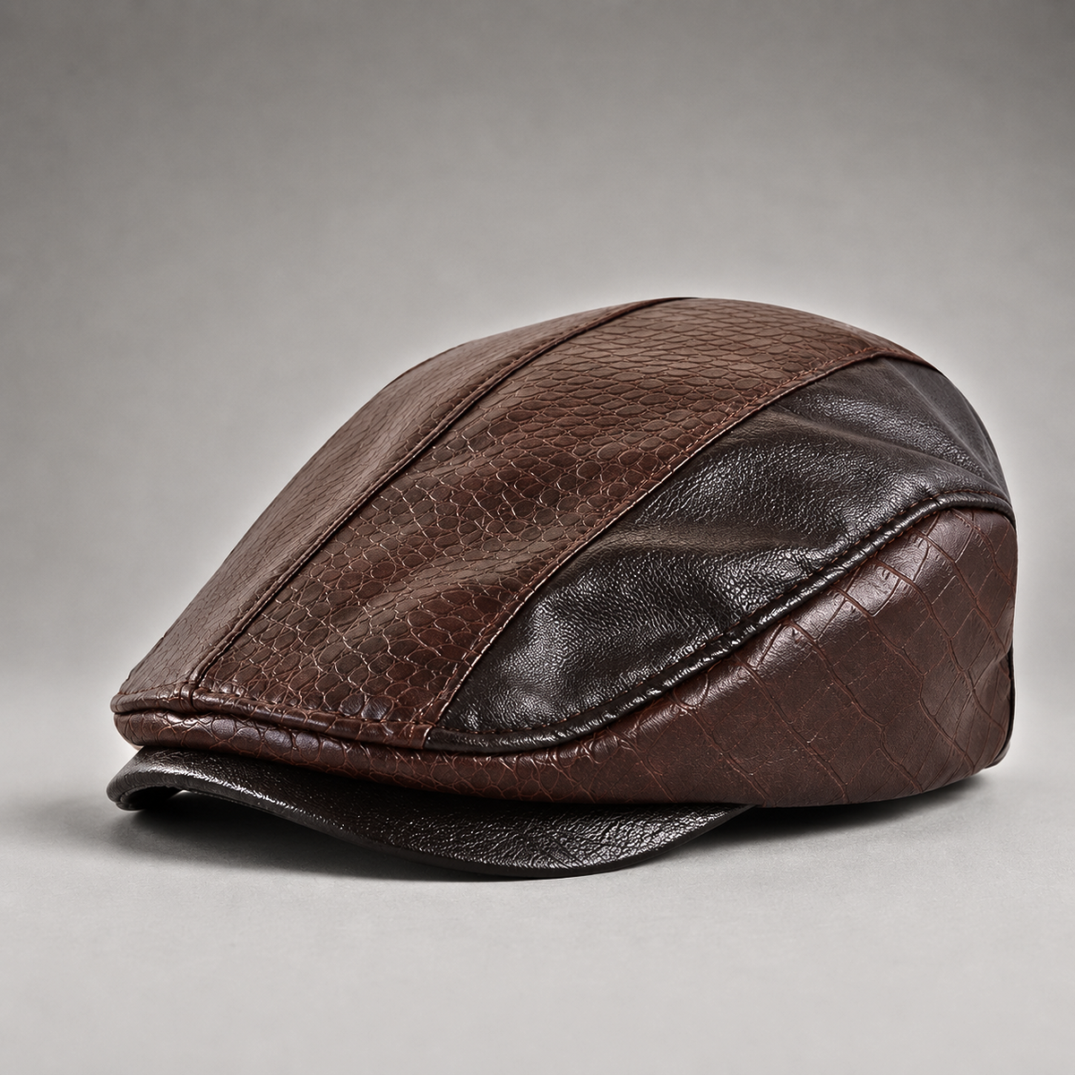 TEXTURED PANEL CAP FOR MEN