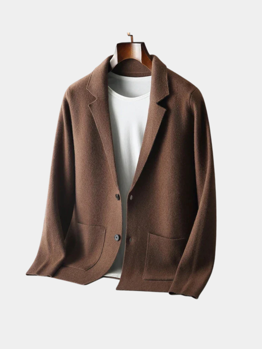 WENTWORTH LONDON | REFINED KNITTED CARDIGAN FOR MEN