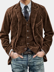 WENTWORTH LONDON | CORDUROY SUIT SET FOR MEN