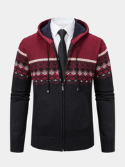 WENTWORTH LONDON | ETHNIC KNIT JACKET FOR MEN
