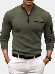 WENTWORTH LONDON | ZIP COLLAR SHIRT FOR MEN
