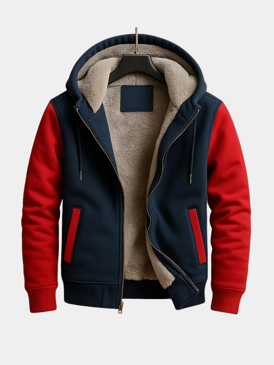 WENTWORTH LONDON | DOUBLE-LAYERED HOODED JACKET FOR MEN