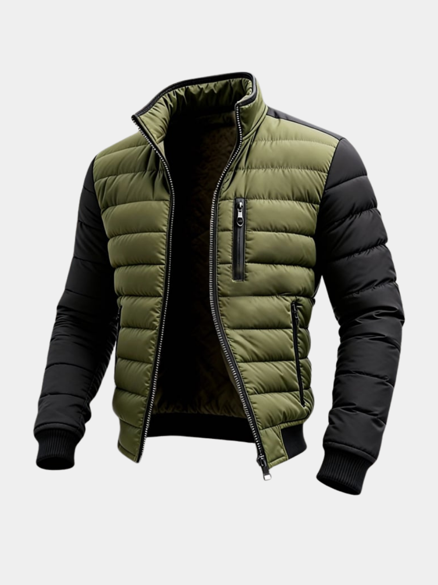 WENTWORTH LONDON | CLASSIC QUILTED ZIP JACKET FOR MEN