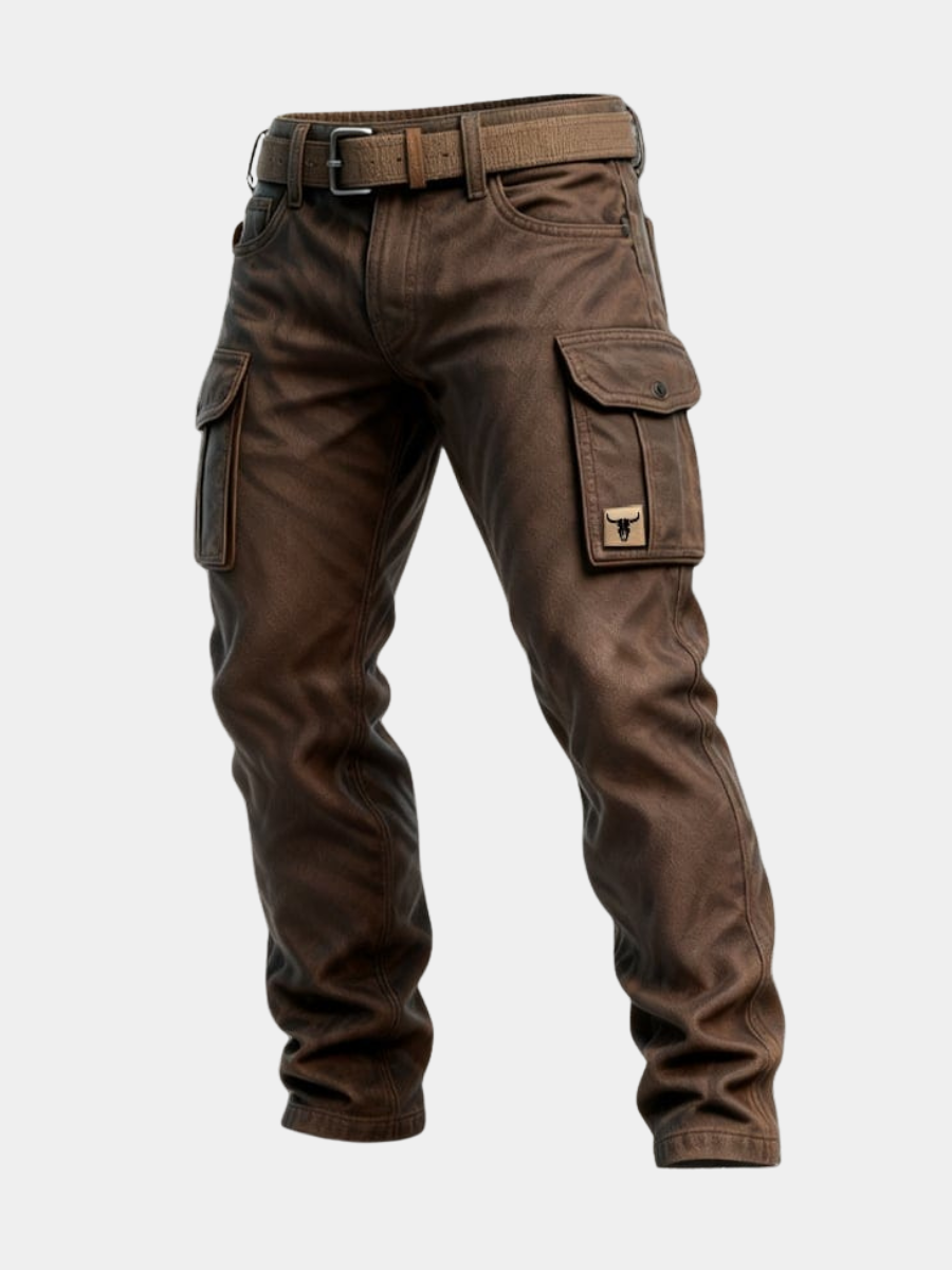 WENTWORTH LONDON | UTILITY CARGO TROUSERS FOR MEN