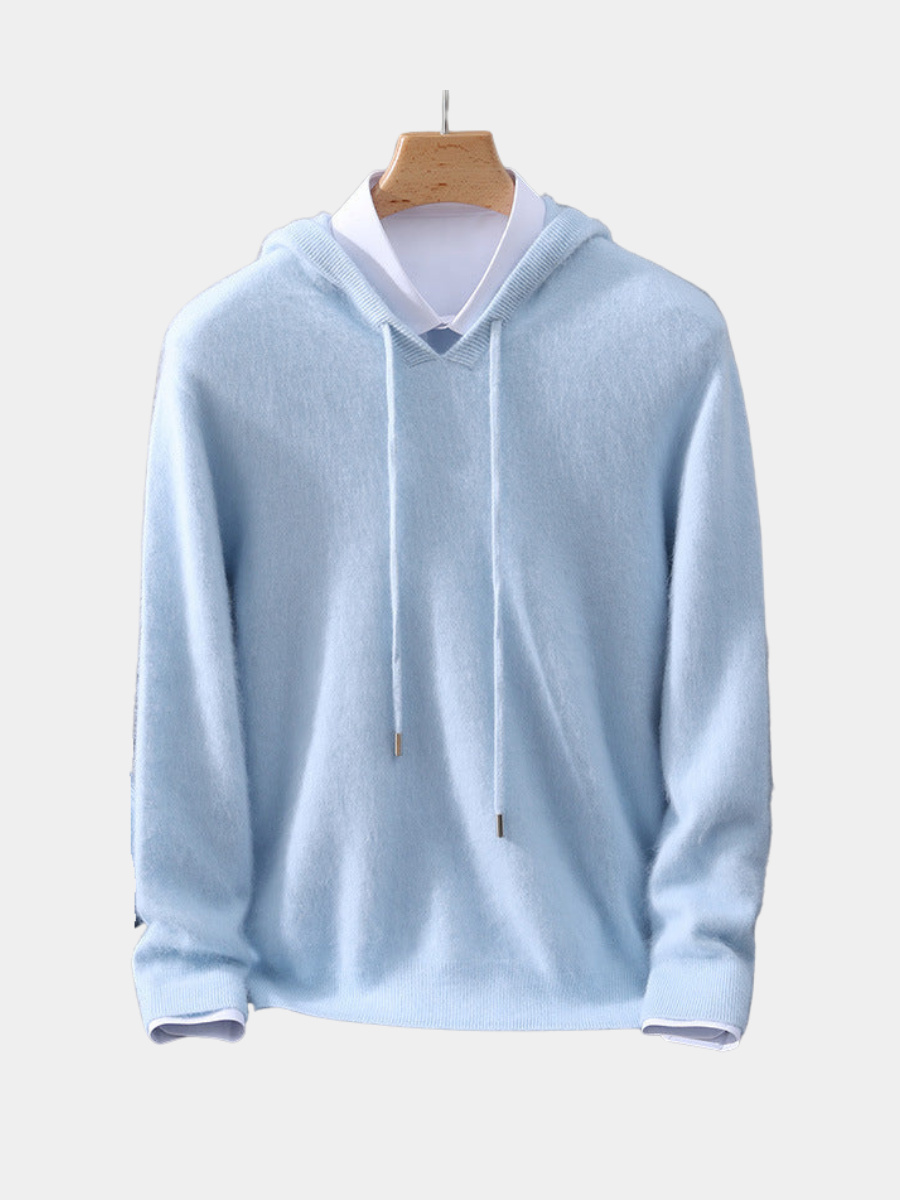 WENTWORTH LONDON | WOOL BLEND HOODIE FOR MEN