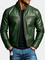 WENTWORTH LONDON | CLASSIC BIKER JACKET FOR MEN