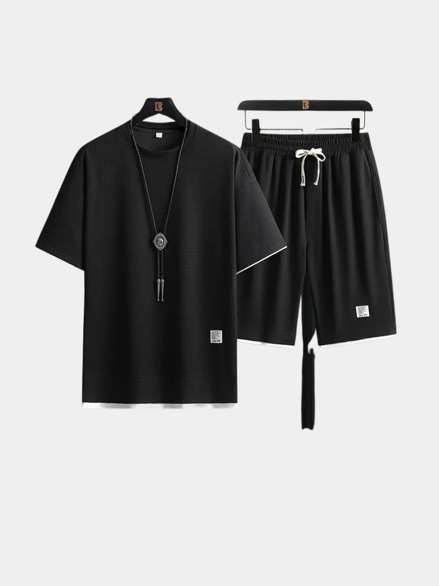 WENTWORTH LONDON | WAFFLE LOUNGE SET FOR MEN