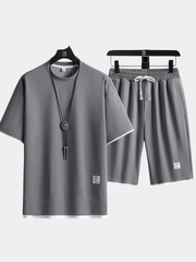 WAFFLE LOUNGE SET FOR MEN