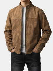 SLIM FIT MOTORCYCLE JACKET FOR MEN