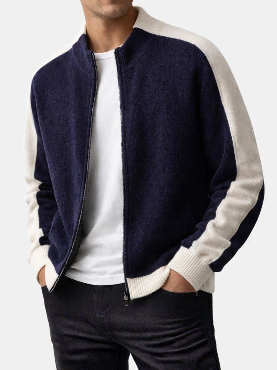 MERINO WOOL JACKET FOR MEN