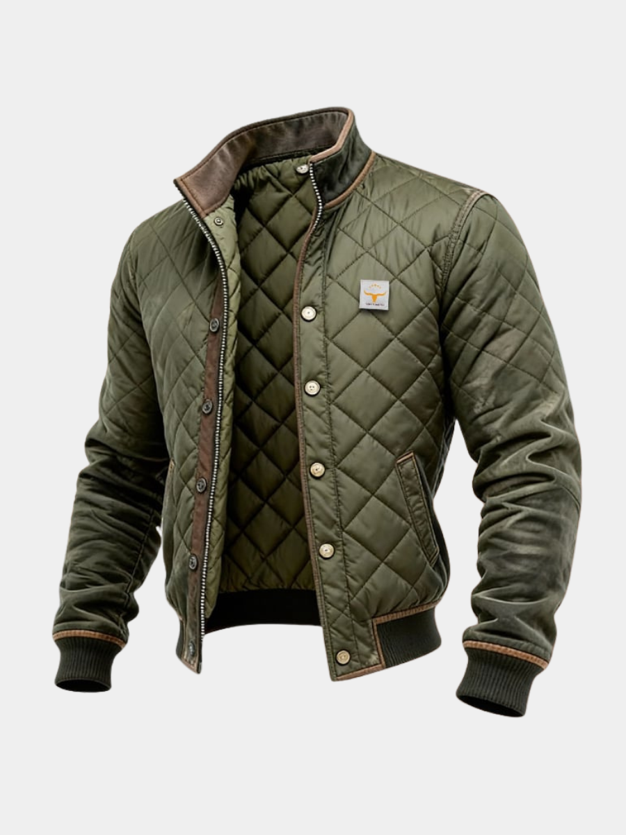 WENTWORTH LONDON | CLASSIC ELEGANT QUILTED JACKET FOR MEN