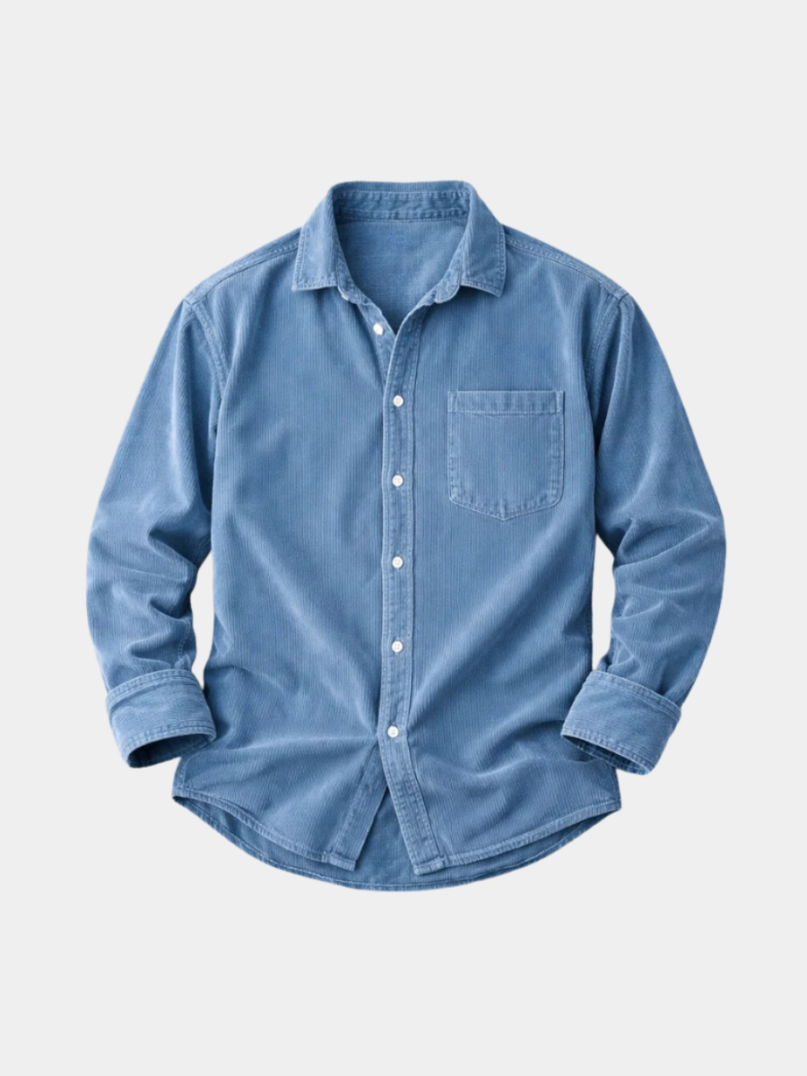 WENTWORTH LONDON | CLASSIC CORDUROY SHIRT FOR MEN
