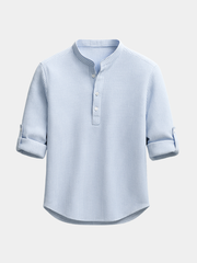 WENTWORTH LONDON | CLASSIC LINEN SHIRT FOR MEN