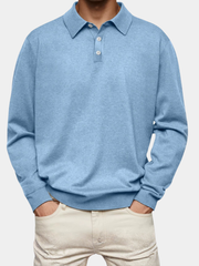 WENTWORTH LONDON | LONG SLEEVE POLO SHIRT FOR MEN