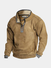 WENTWORTH LONDON | COZY WINTER ZIP PULLOVER FOR MEN