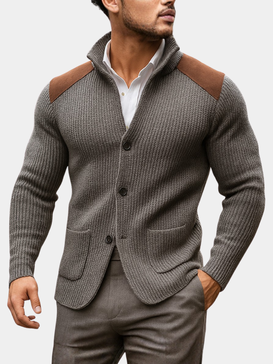 WENTWORTH LONDON | TEXTURED KNIT BLAZER FOR MEN