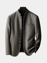 WENTWORTH LONDON | WOOL JACKET WITH STRAIGHT COLLAR