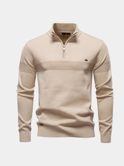 WENTWORTH LONDON | CLASSIC HALF-ZIP KNIT PULLOVER FOR MEN