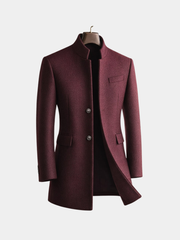 WENTWORTH LONDON | HIGH COLLAR COAT FOR MEN