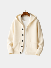 WENTWORTH LONDON | HOODED CARDIGAN FOR MEN