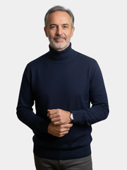 WENTWORTH LONDON | LONG SLEEVE TURTLENECK PULLOVER FOR MEN