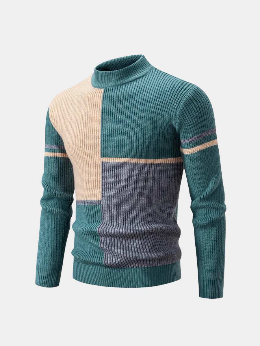 WENTWORTH LONDON | COLORED KNIT PULLOVER FOR MEN