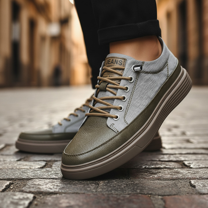 WENTWORTH LONDON | MEN'S LEATHER SNEAKERS