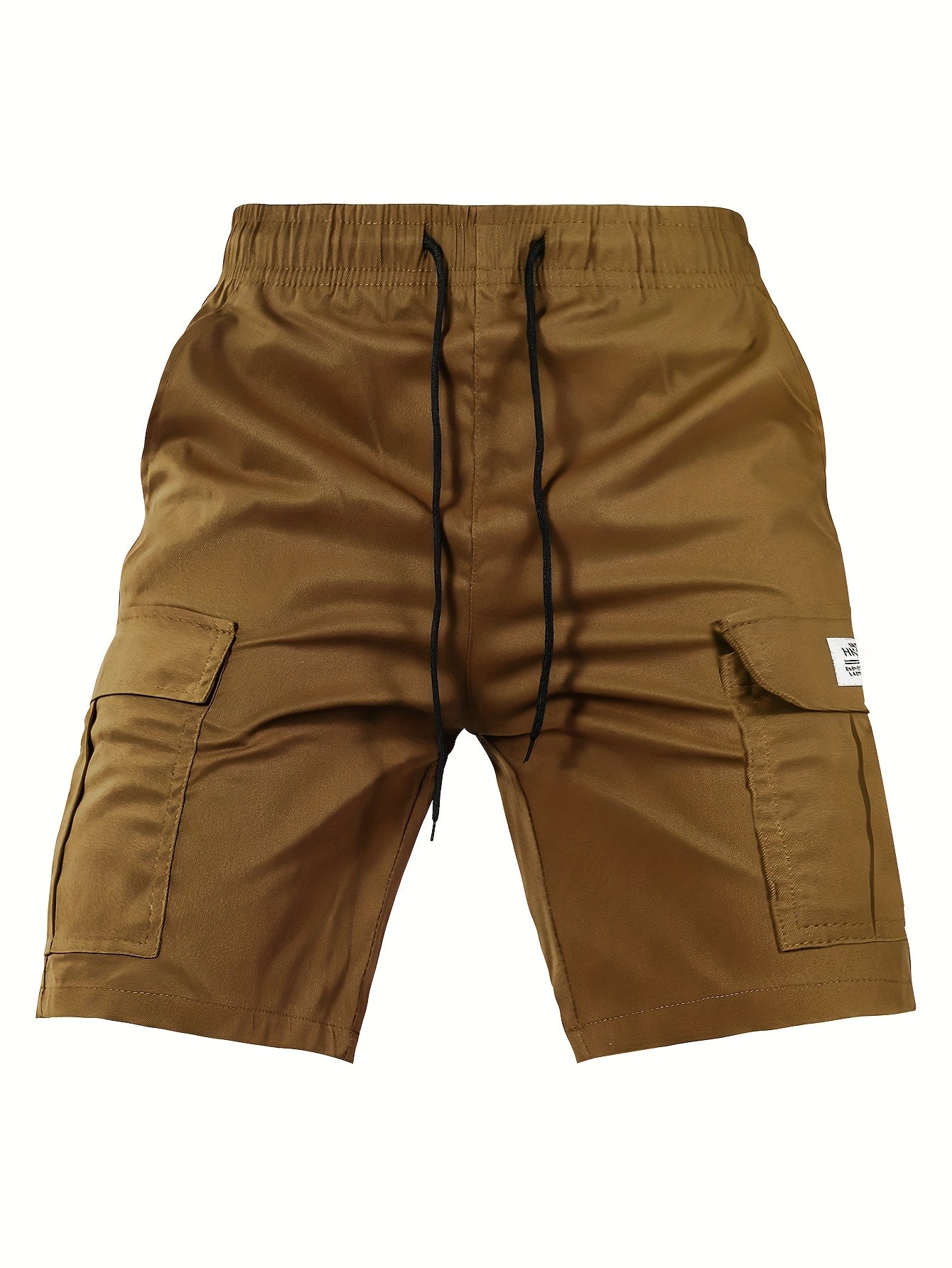ELASTIC CARGO SHORTS FOR MEN